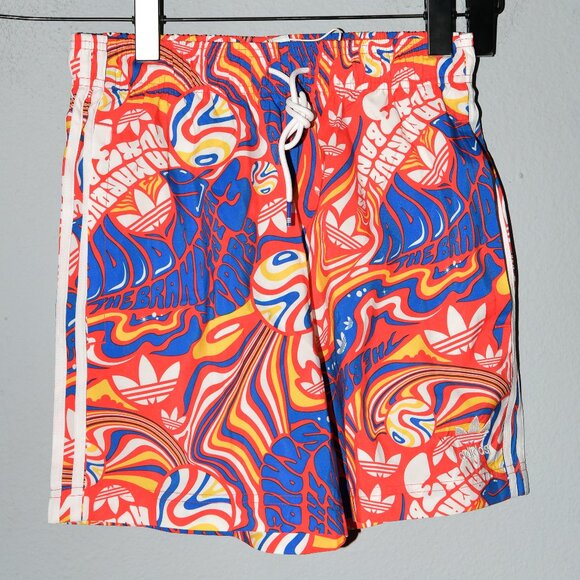 ADIDAS  MEN  ESC AOP SWMSHRT  SWIMWEAR  ORIGINALS - Picture 1 of 4